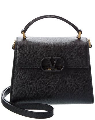 Valentino Vsling Mini Leather Satchel