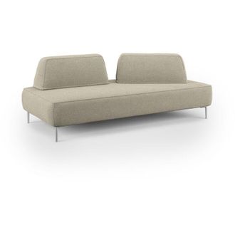 Divani.Store Newton Sof&aacute; Modular Con Respaldos Removibles 167 Cm Beige