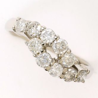C&A Platinum Platinum 900 Band Ring (Pre-Owned)
