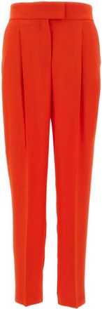 HUGO BOSS Pantaloni con logo - Rosso