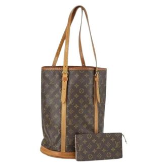 Louis Vuitton Pre-owned Bucket Bags, female, Brown, Size: ONE SIZE Pre-owned Bucket Bag M42236
