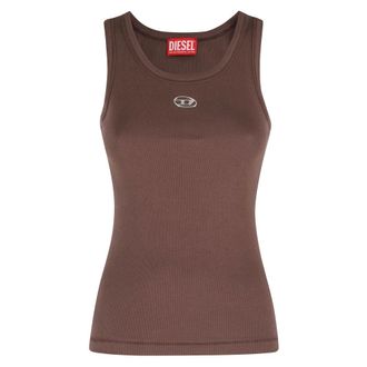 Diesel Sleeveless Tops, female, Brown, Size: XS Top anki od