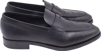 Tod's Tods Penny Loafers in Black Leather