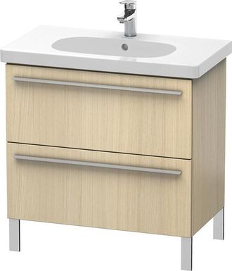 Duravit Duravit X-large Mueble De Pared 6516, 2 Extra&iacute;bles, 800mm Para C&oacute;digo D 034285, Color (frente/cuerpo): Roble Mediterr&aacute;neo Chapa De Madera Aut&eacute;ntica - 