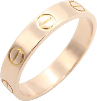 Cartier Gold Pink Gold (18K) Band Ring (Pre-Owned)