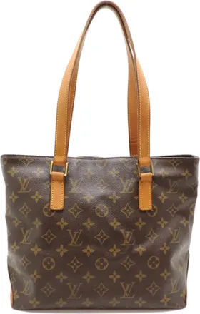 Louis Vuitton Brown Monogram Tote Bag (Pre-Owned)