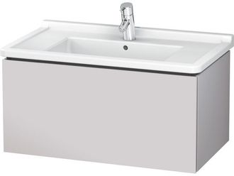 Duravit Duravit L-cube Mueble De Pared, 1 Extra&iacute;ble, 820mm, Para Starck 3, Color: Blanco Lila Seda Laca Mate - Lc616508787