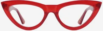 Reality Eyewear Kiss Kiss Reader Glasses in Raspberry at Nordstrom, Size +1.00