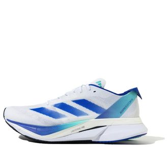 adidas Adizero Boston 12 White Cobalt Blue JR2731