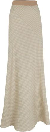 Cortana Dames, Rokken, Beige, Maat: M Wol