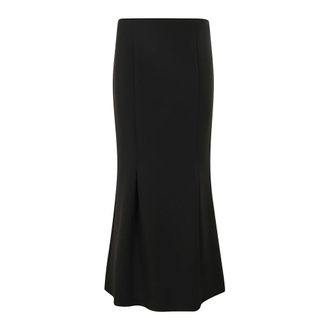 Federica Tosi Maxi Skirts, female, Black, M, Long Flowy Skirt
