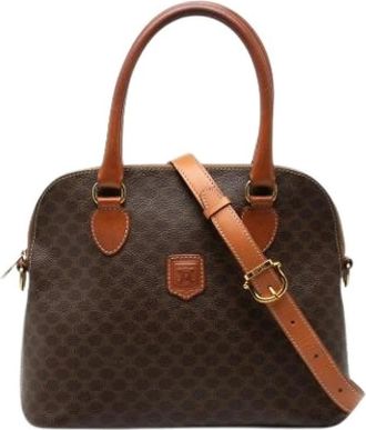 Celine Pre-owned Satchel - Dames - Vintage Handtas - Bruin - ONE Size - Vintage