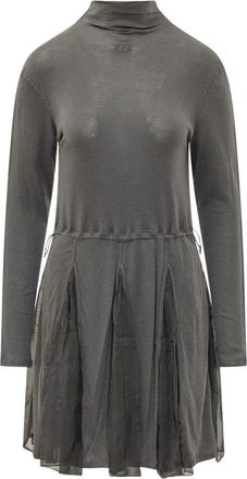 Diesel D-Rei Abito - Dames - Korte kleedjes - Grijs - L - Kleedjes