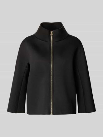 Rinascimento Rinascimento Blazer aus Viskose-Mix mit Stehkragen in Black, Gr&ouml;&szlig;e XL