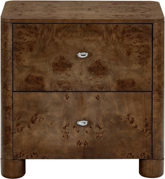 Safavieh Couture Josephina Burl Wood Nightstand