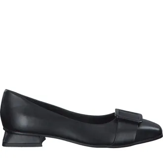Marco Tozzi Ballerina Shoes, female, Black, 4 UK, Black Formal Business Shoes Women