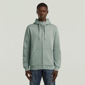G-Star Premium Core Hooded Zip Sweater - Lichtblauw - Heren
