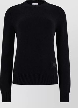 Burberry ribbed cashmere crewneck sweater