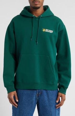 Obey Industries Oversize Pullover Hoodie in Rain Forest at Nordstrom Rack, Size Medium