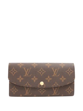 Louis Vuitton Portafoglio Emilie con monogramma 2021-2025 - Marrone