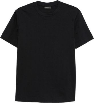 Emporio Armani Blue Crew Neck T-shirt