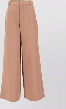 Max Mara jersey trousers wide-leg design