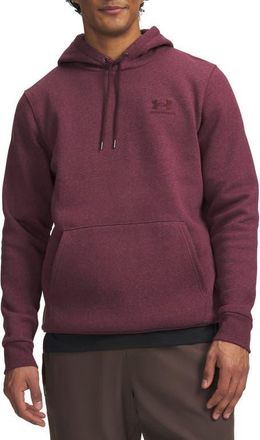 Under Armour UA Icon Fleece Hoodie in Dark Maroon/light Heather at Nordstrom, Size Xxx-Large