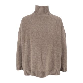 Max Mara Borgia Turtleneck - Dames - Truien - Beige - Maat: XS Wol