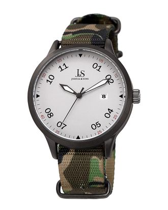 Joshua & Sons Mens Nato Watch