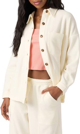 O'Neill Wavelength Fleece Chore Jacket in Winter White at Nordstrom, Size X-Small