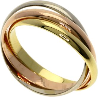 Cartier Yellow Gold (18K) Pink Gold (18K) White Gold (18K) Band Ring (Pre-Owned)