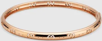 Gucci Icon 18k GG Bracelet, Rose Gold, Rose Gold