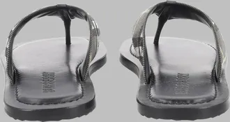 Burberry Mens Sandals Check Pavillon Multicolour Polyamide