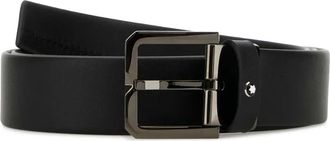 Montblanc Cintura in pelle - Nero