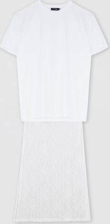 Jeanne Vouland Robe Prysm Dentelle Blanche