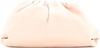 Bottega Veneta The Pouch Leather Teen clutch bag - Beige