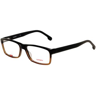 Carrera Mens 55 mm Brown Opticals