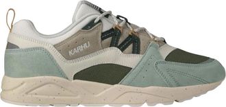 Karhu Fusion 2.0 - Heren - Sneakers - Groen - 44 EU - Leer - Schoenen