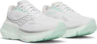 Saucony Guide 19 Running Shoe in White/Hush at Nordstrom, Size 11.5