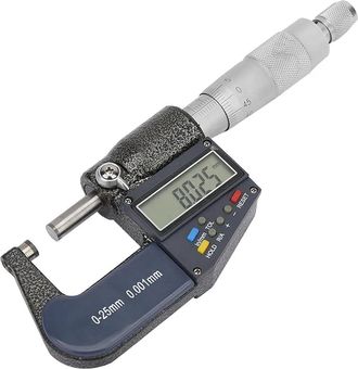 OEM Micr&oacute;metro, Micr&oacute;metro Exterior, Herramienta De Medici&oacute;n De Micr&oacute;metro Digital, Micr&oacute;metro Digital Electr&oacute;nico De 0-25 Mm, Medidor De Espesor De 0,001