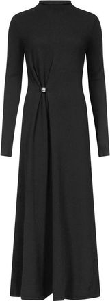 Loulou Studio Maxi Dresses, female, Black, Size: S Abito lungo in maglia