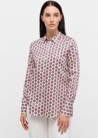 Eterna Hemdbluse ETERNA REGULAR FIT, Damen, Gr. 36, pink, 100% Baumwolle, Blusen Hemdbluse, EASY IRON (b&uuml;gelleicht)