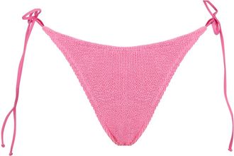 MC2 Saint Barth Woman Pink Crinkle Cheeky Swim Briefs