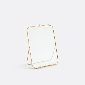 La Redoute Interieurs Staand fotokader in messing en glas, H23 cm, Uyova