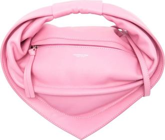 Federico Cina Borsa tote Tortellino mini - Rosa