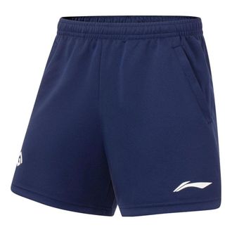 Li-Ning Logo Badminton Training Shorts Navy AAPT059-4