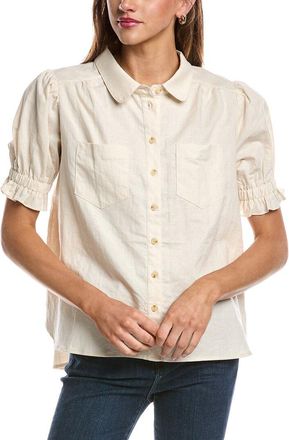 Fate Linen-Blend Blouse