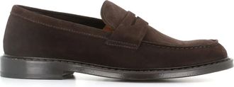 Doucal's Mocassini in pelle scamosciata - Marrone