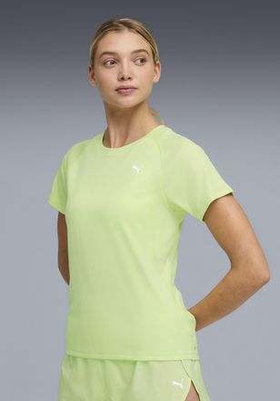 Puma Laufshirt PUMA W RUN VELOCITY TEE POLY, Damen, Gr. XXL, apple spritz, Web, Obermaterial: 100% Polyester, regular fit normal, Rundhals, Shirts Laufshir