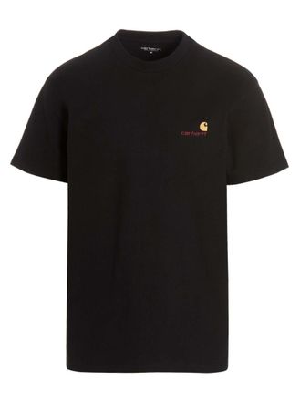Carhartt Work in Progress Black American Script T-shirt